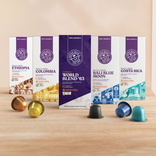 FREE World Blend '63 Capsules with purchase of 2 Nespresso Compatible Capsules